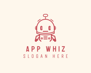 Robot Tech App  logo design