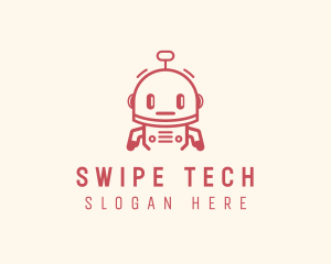 Robot Tech App  logo design