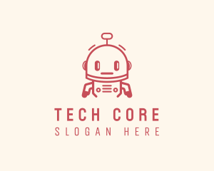 Robot Tech App  logo design