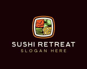 Japanese Sushi Restaurant logo design