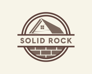 Residential Roofing Renovation logo design