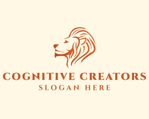 Premium Lion Head logo design