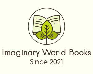 Leaf Nature Book logo design