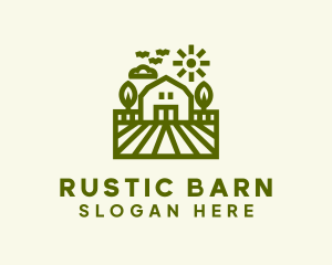 Agriculture Barn Farming logo