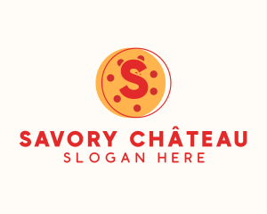 Fast Food Pizza Snack logo design