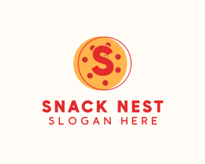 Fast Food Pizza Snack logo design