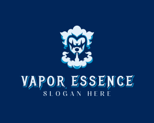 Vape Clown Smoking logo design