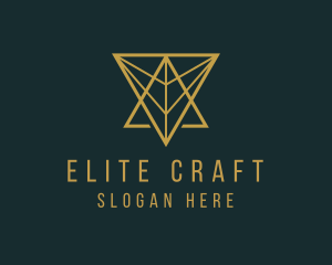 Highend Geometric Triangle  logo design