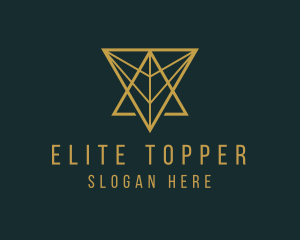 Highend Geometric Triangle  logo design