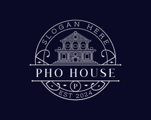 Mansion House Real Estate  logo design