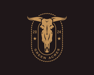 Bull Ranch Farm logo design