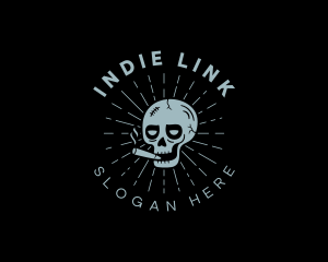 Cigarette Skull Smoker logo