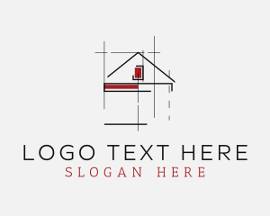 House Structure Blueprint logo