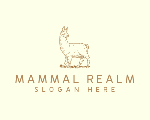 Animal Nature Llama logo