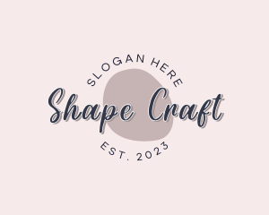 Aesthetic Curves Shape logo design