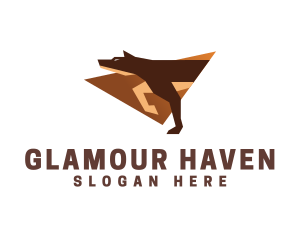Modern Dog Hunter Logo