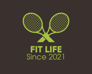 Athletic Tennis Racket  logo
