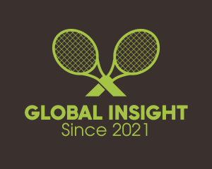 Athletic Tennis Racket  logo