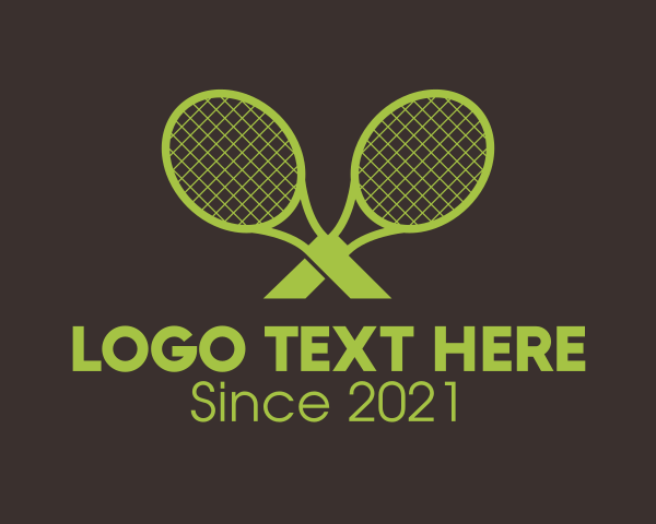 Tennis Court logo example 4