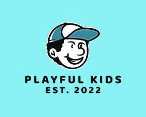 Kid Cap Character logo design