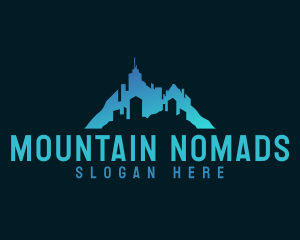 Urban City Mountain logo design