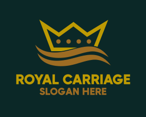 Royal Crown Wave logo design