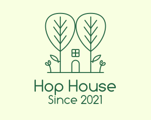 Eco Friendly House  logo design