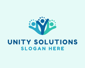 Social Community People logo design