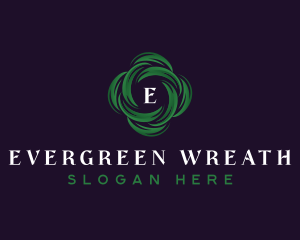 Natural Garden Leaves logo design