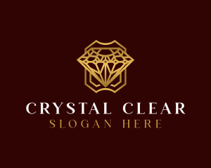 Diamond Luxury Jewelry logo design