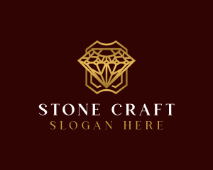 Diamond Luxury Jewelry logo design