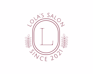 Boutique Floral Cosmetics logo design