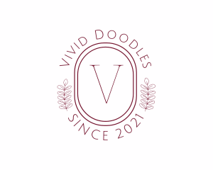 Boutique Floral Cosmetics logo design