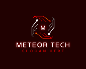 Digital Circuit Technology logo design