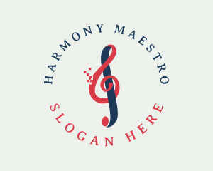 Musical Note Composer logo design
