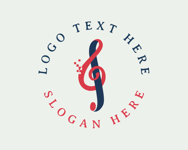 Vocals logo example 2
