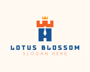 Necktie Castle Boss logo design