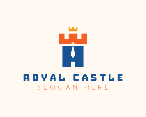 Necktie Castle Boss logo design