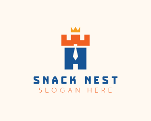 Necktie Castle Boss logo design