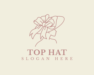 Pretty Fashion Hat logo design