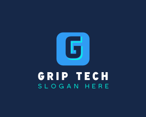 Digital Technology App logo design