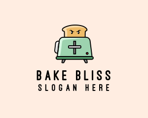 Bread Oven Toaster  logo design