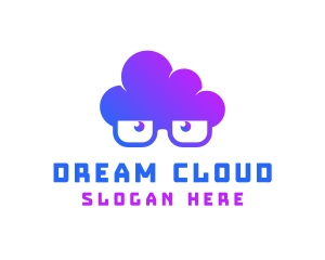 Nerd Cloud Media logo design