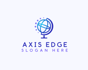 Globe Axis Moon logo