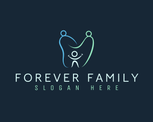 Family Dental Smile logo design