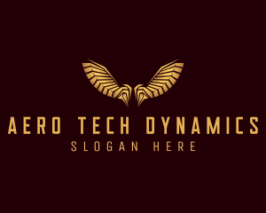 Elegant Luxury Wing logo design