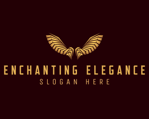 Elegant Luxury Wing logo design