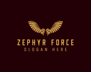 Elegant Luxury Wing logo design