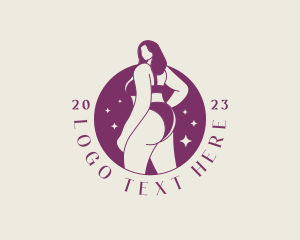 Sexy Woman Body Bikini logo