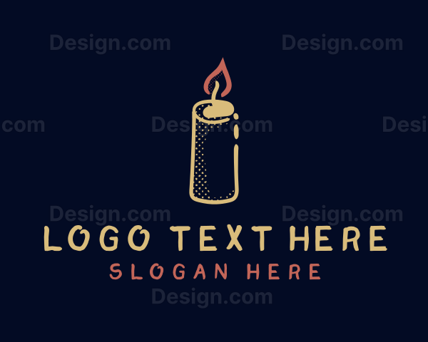 Wax Candle Decor Logo